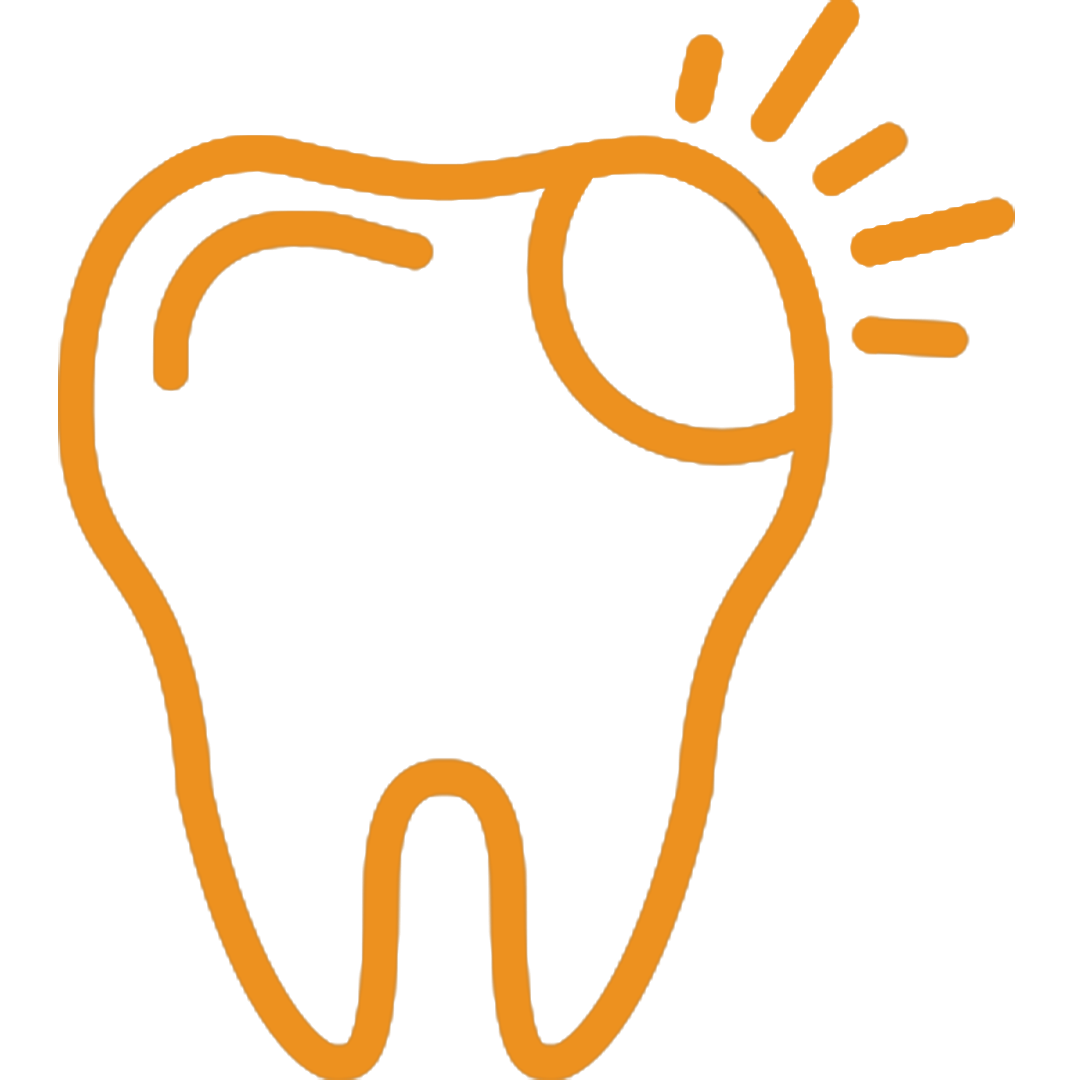 Shining tooth icon Shining tooth icon