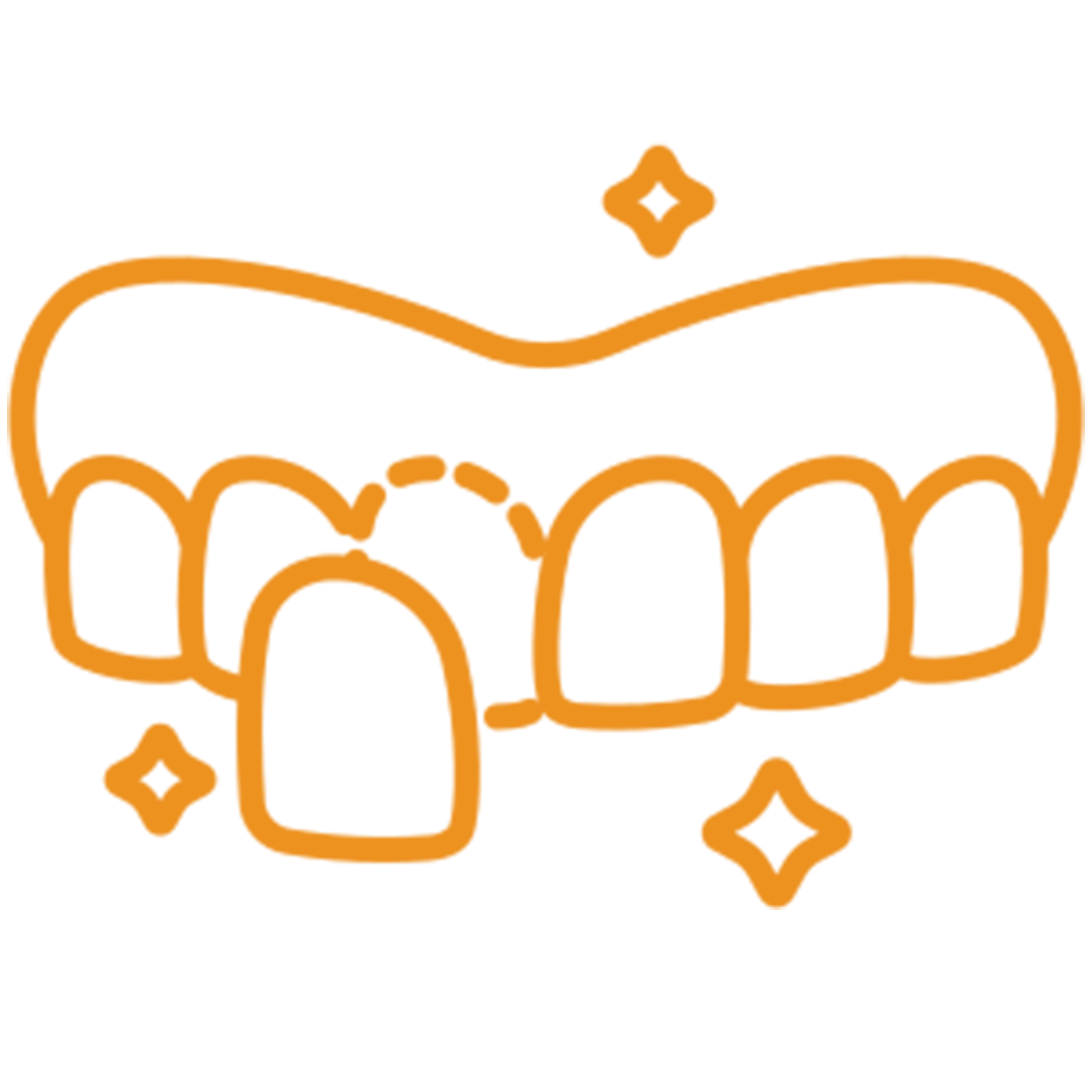 Shining tooth icon Shining tooth icon